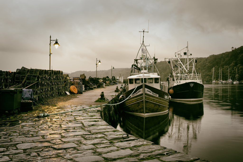 rainy port