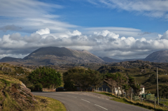 landscape with road