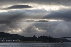 clouds and light