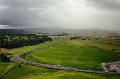 pasture and roads