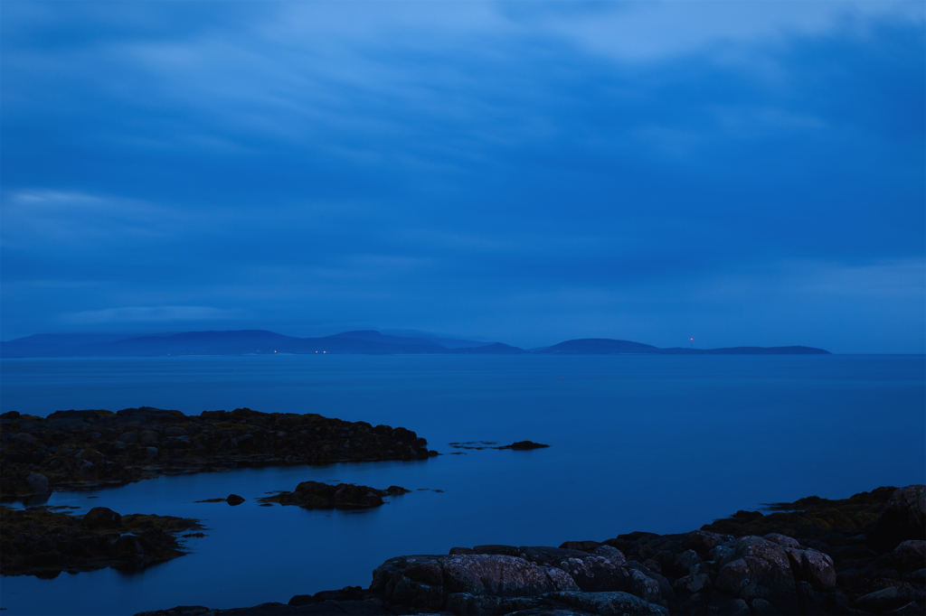 sea at night