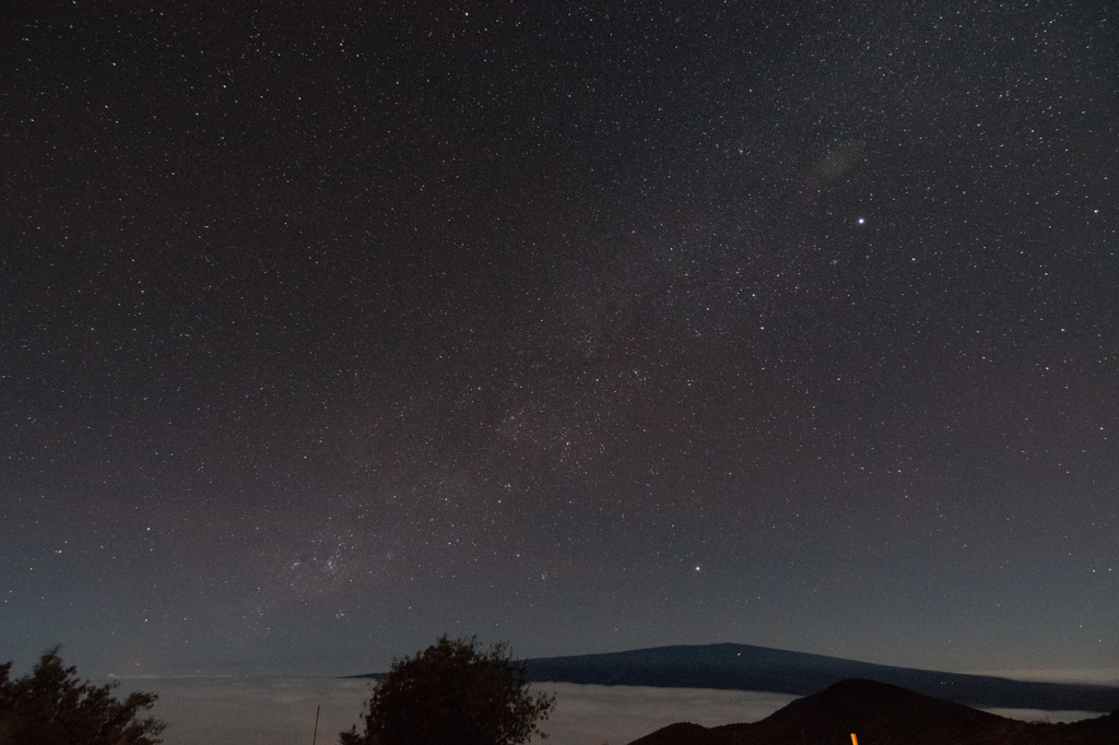 マウナケア山の星空。