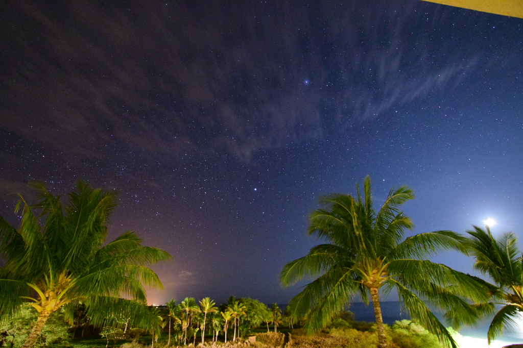 星空。