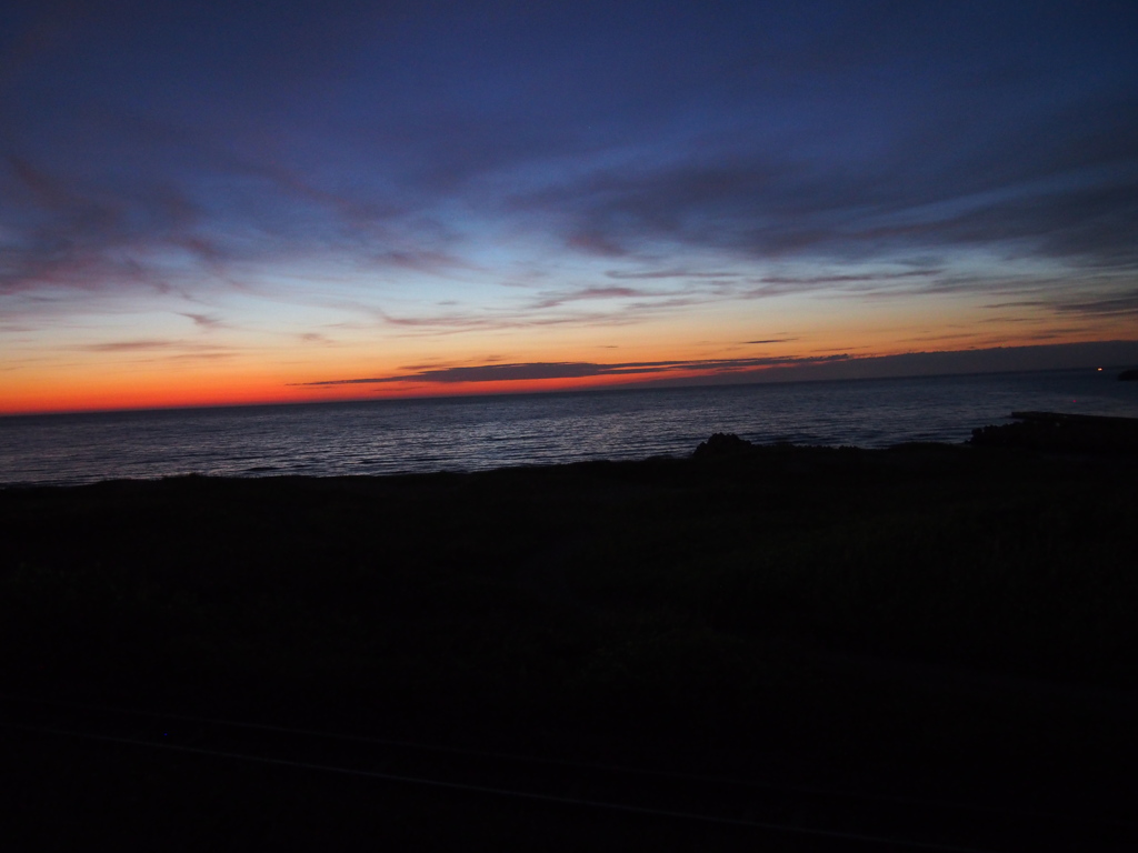 夕暮れ