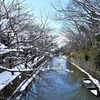 八幡堀　雪景