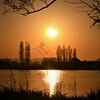 野田沼　夕景