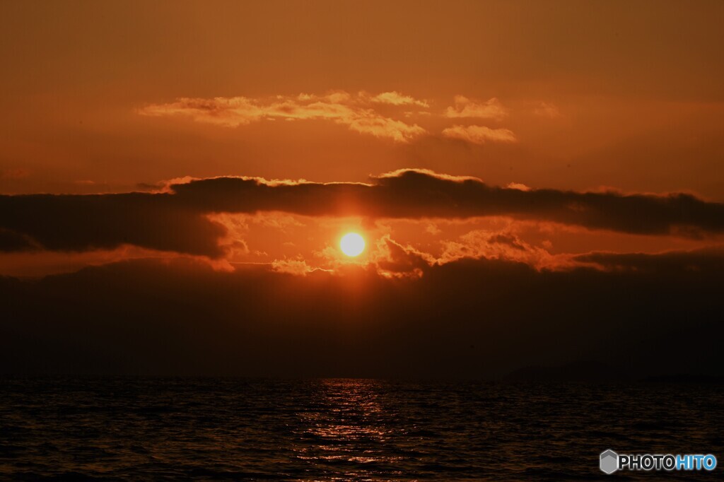 思い出の夕陽