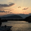 沖島夕景２