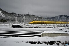 雪の帰り道