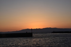 湖東夕景１