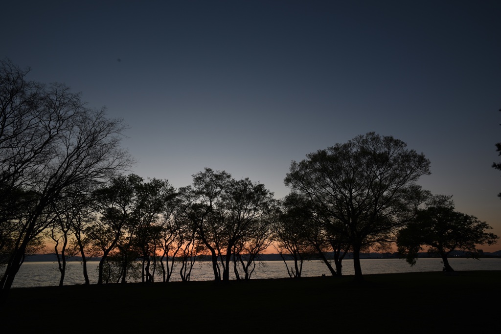 卯月長浜夕景2