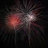 根尾川花火１
