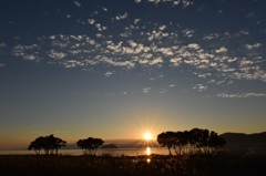 霜月湖北夕景Ⅰ-1