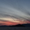 霜月沖島夕景３