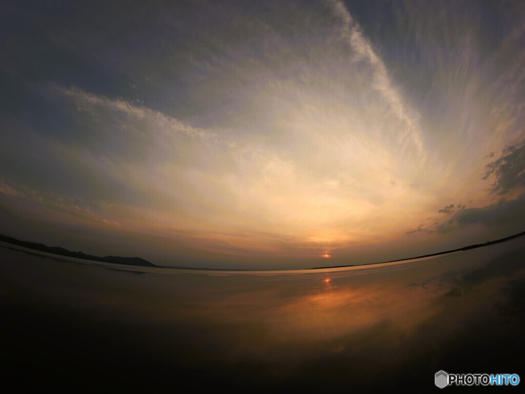 サロマの夕暮れ