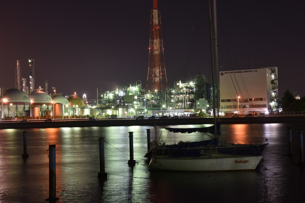 霞ヶ浦工場夜景1