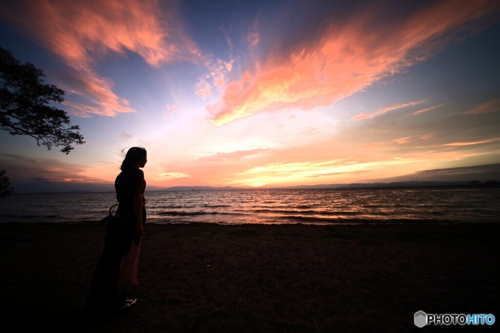 琵琶の夕暮れ