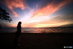 琵琶の夕暮れ