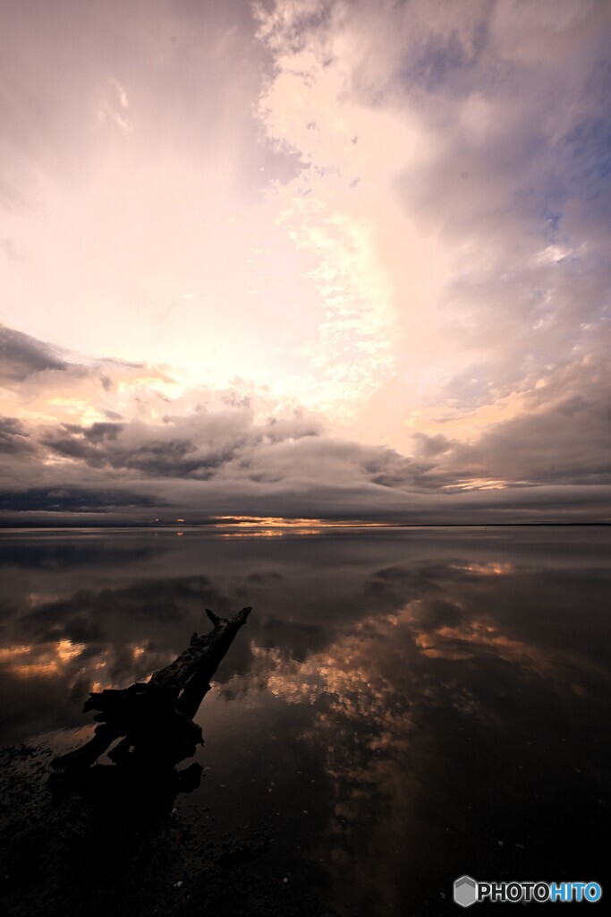 サロマ湖夕景　序章