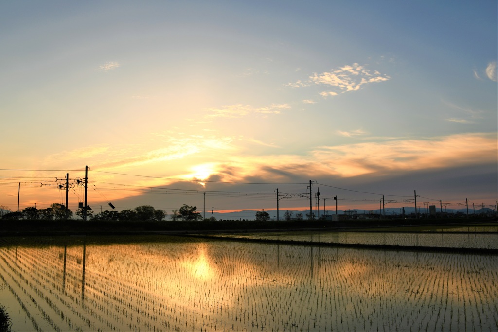 いつか見た夕景