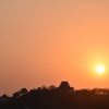 弥生彦根城夕景1