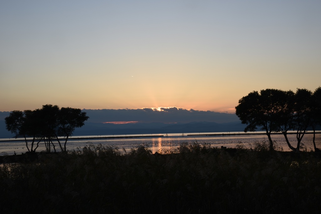 霜月湖北夕景Ⅰ-5