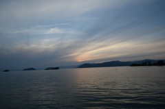 睦月夕暮れ