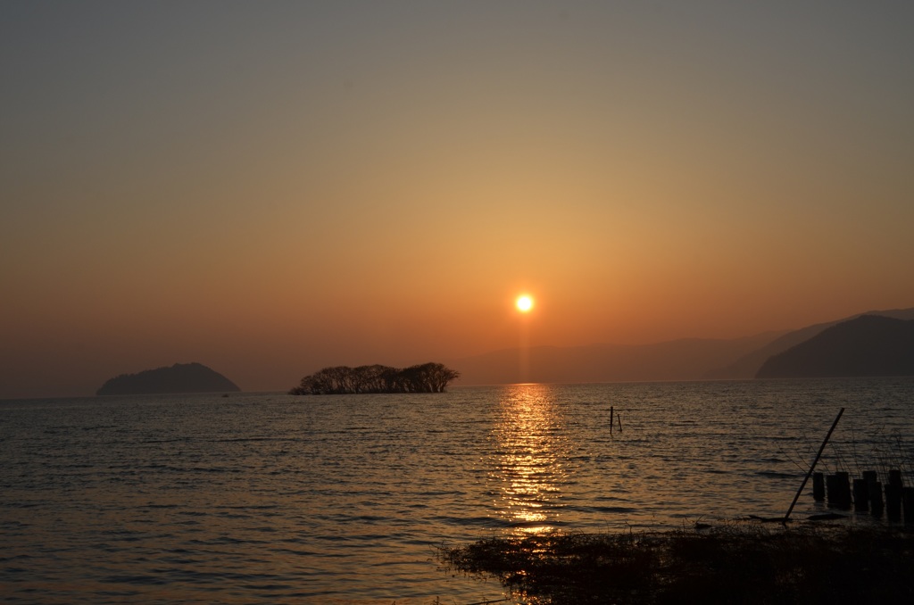 弥生夕景１