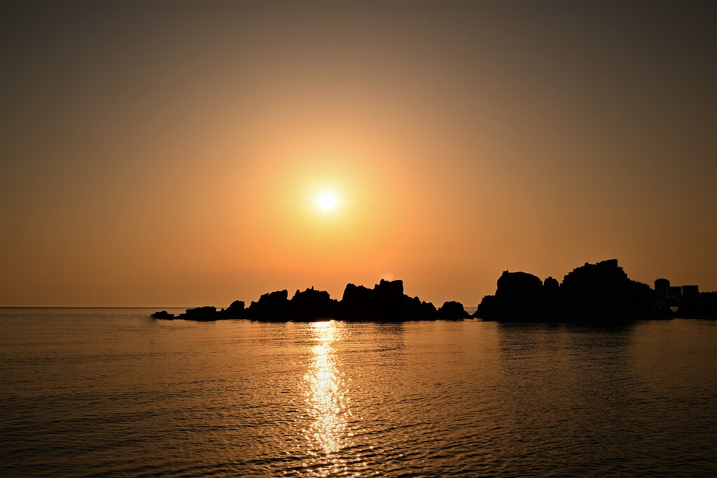 初夏の夕暮れ