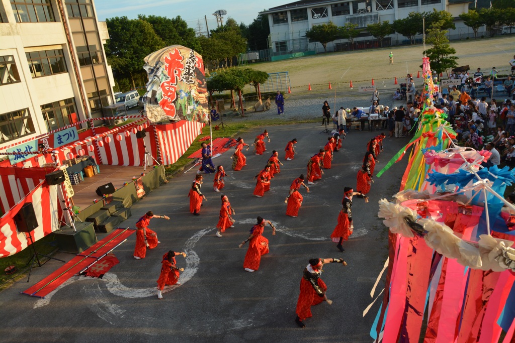 おらが学区の夏祭り