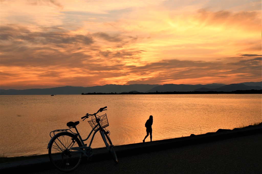 夕暮れ時の冒険