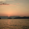 葉月沖島夕景2