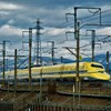 洗車中のイエロー