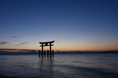 睦月白髭神社朝景3