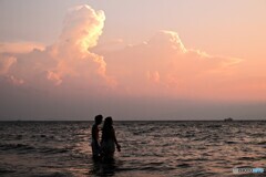 夏雲の二人