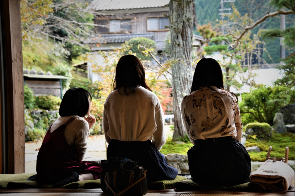 静かな時間を楽しむ