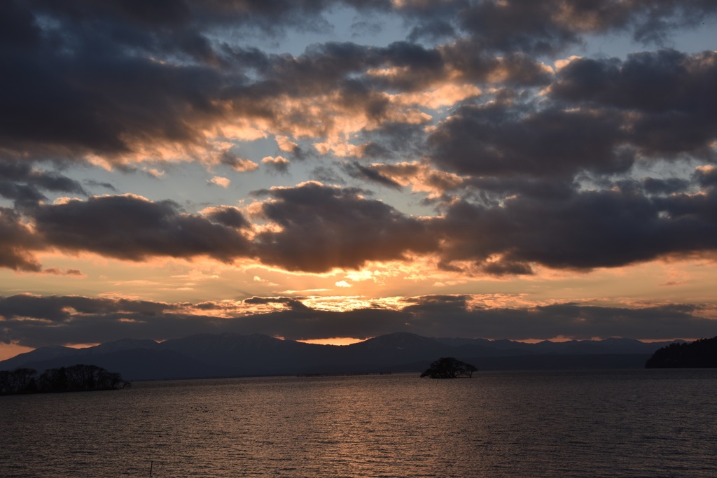 元旦湖北夕景1