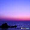 一瞬の紫雲