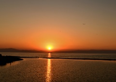 狙い通りの夕景