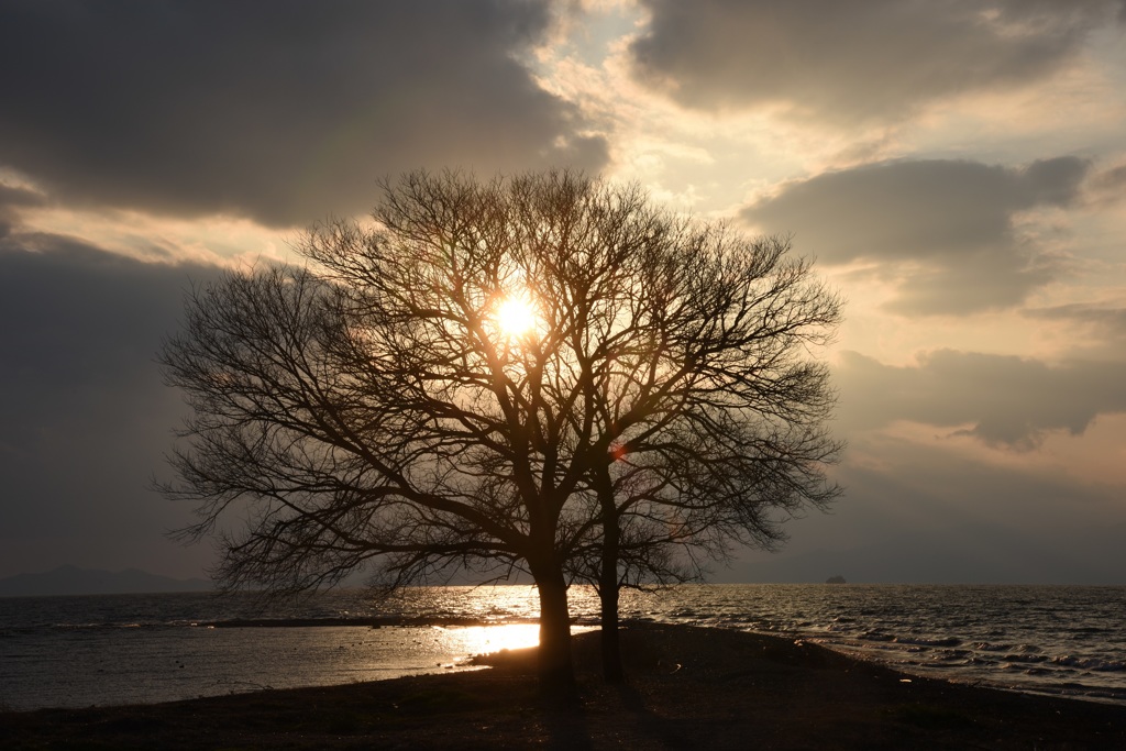 睦月筑摩夕景1