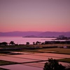 黄昏時の北陸線