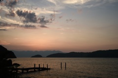 葉月沖島夕景4