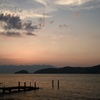 葉月沖島夕景4