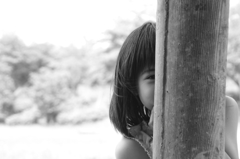 恥ずかしがりやさん