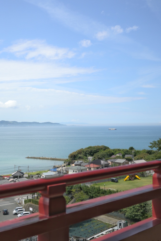 高台から