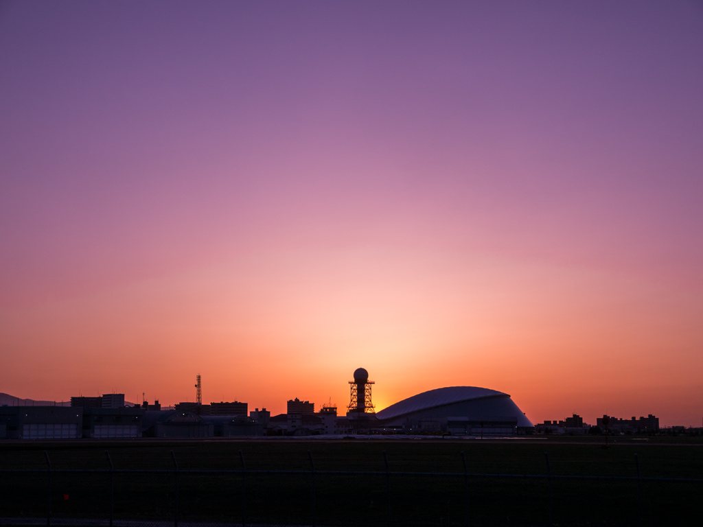 夕暮れ