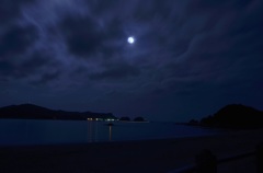 十四夜に照らされて