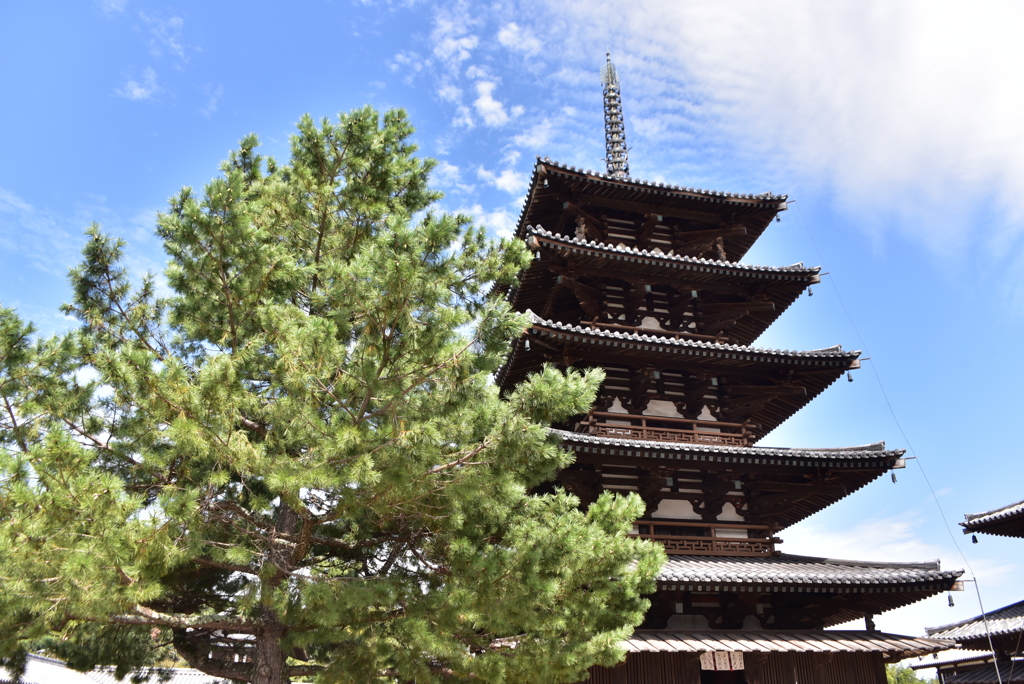 法隆寺五重塔