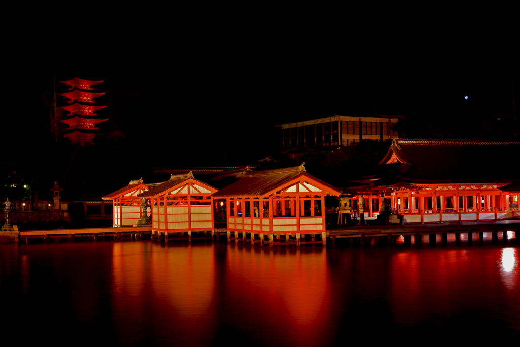 夜の帳の中で