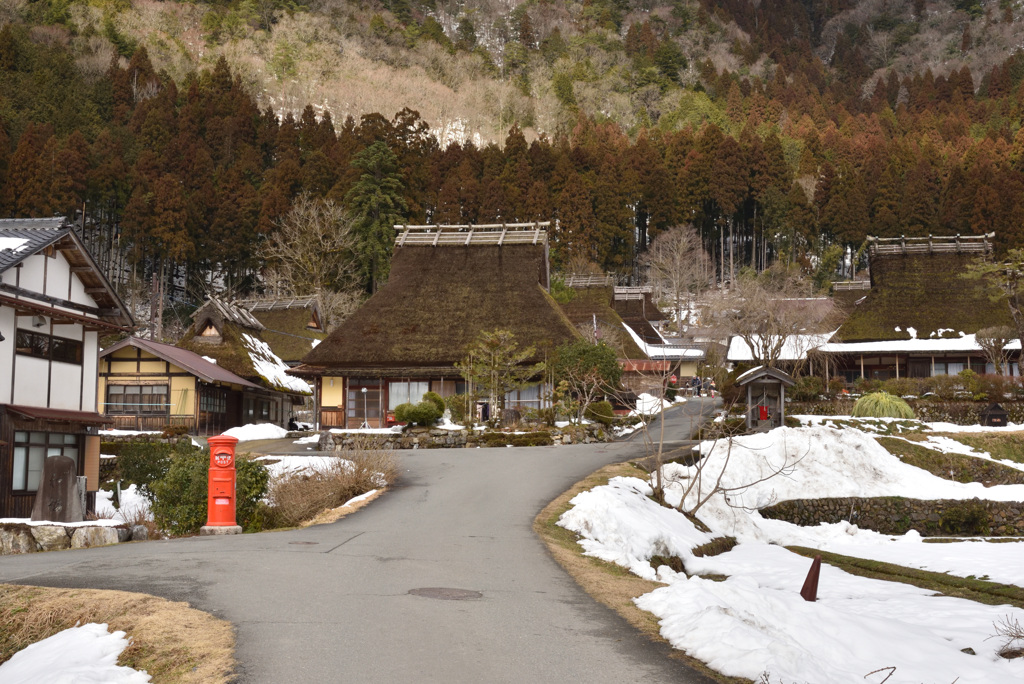 山里の冬